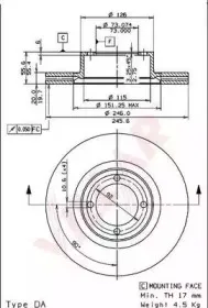 Тормозной диск VILLAR купить