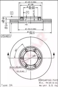 Тормозной диск VILLAR купить