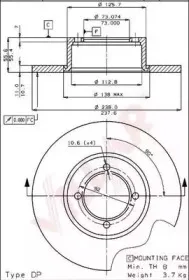 Тормозной диск VILLAR купить