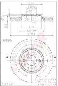 Тормозной диск VILLAR купить