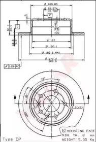 Тормозной диск VILLAR купить