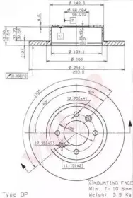 Тормозной диск VILLAR купить