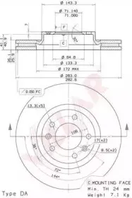 Тормозной диск VILLAR купить