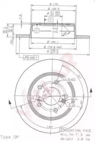 Тормозной диск VILLAR купить