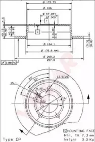 Тормозной диск VILLAR купить
