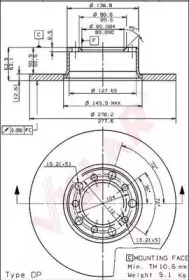 Тормозной диск VILLAR купить