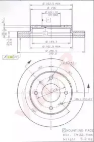 Тормозной диск VILLAR купить