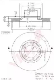 Тормозной диск VILLAR купить