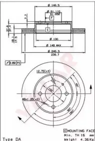 Тормозной диск VILLAR купить