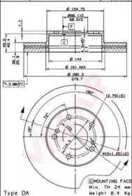 Тормозной диск VILLAR купить