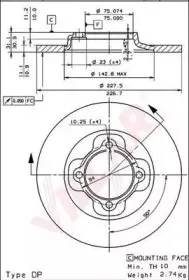Тормозной диск VILLAR купить