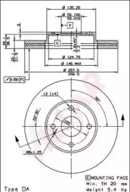 Тормозной диск VILLAR купить