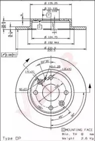 Тормозной диск VILLAR купить