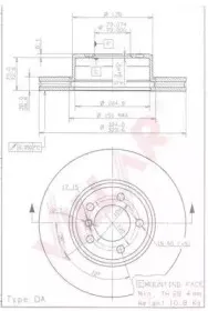 Тормозной диск VILLAR купить
