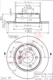 Тормозной диск VILLAR купить