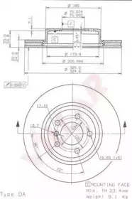 Тормозной диск VILLAR купить