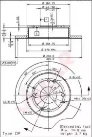 Тормозной диск VILLAR купить