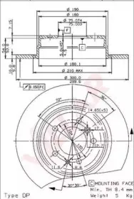 Тормозной диск VILLAR купить