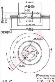 Тормозной диск VILLAR купить