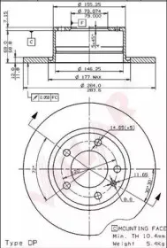 Тормозной диск VILLAR купить