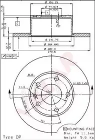 Тормозной диск VILLAR купить