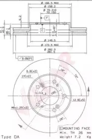 Тормозной диск VILLAR купить