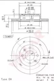 Тормозной диск VILLAR купить