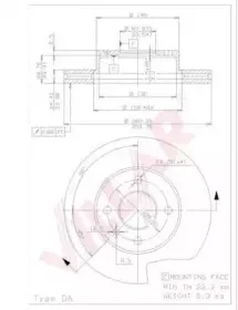 Тормозной диск VILLAR купить