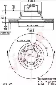 Тормозной диск VILLAR купить