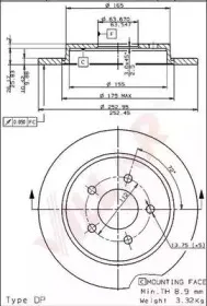 Тормозной диск VILLAR купить