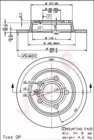 Тормозной диск VILLAR купить