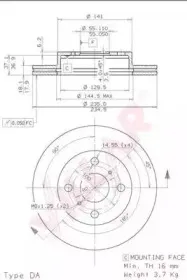 Тормозной диск VILLAR купить
