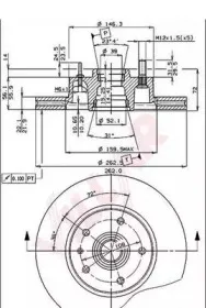 Тормозной диск VILLAR купить