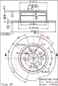 Тормозной диск VILLAR купить