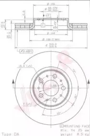 Тормозной диск VILLAR купить