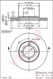Тормозной диск VILLAR купить