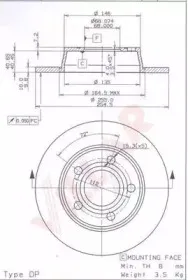 Тормозной диск VILLAR купить