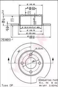 Тормозной диск VILLAR купить