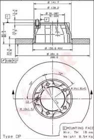 Тормозной диск VILLAR купить