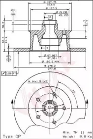 Тормозной диск VILLAR купить