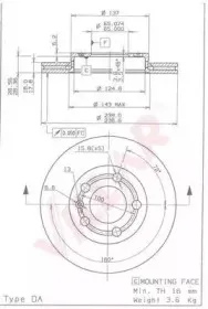 Тормозной диск VILLAR купить