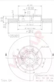 Тормозной диск VILLAR купить