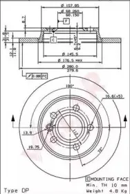 Тормозной диск VILLAR купить