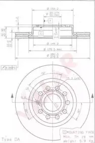 Тормозной диск VILLAR купить
