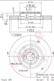 Тормозной диск VILLAR купить