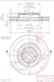 Тормозной диск VILLAR купить