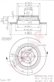Тормозной диск VILLAR купить