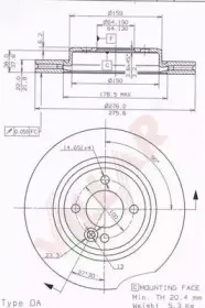 Тормозной диск VILLAR купить
