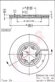 Тормозной диск VILLAR купить