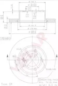 Тормозной диск VILLAR купить